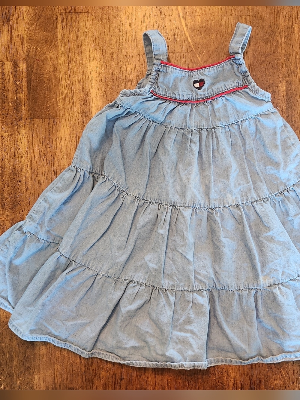 Tommy Hilfiger Baby 12m Dress Light Blue